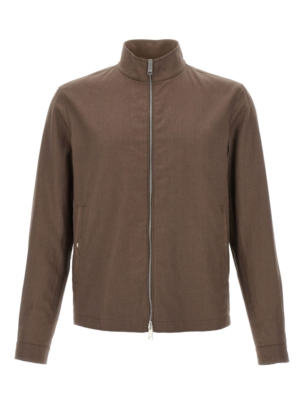 Zegna linen Oasis jacket - Brown