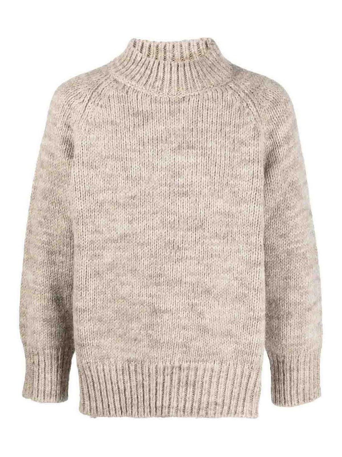 Chunky-knit jumper