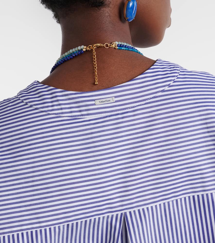 Chicca cotton poplin shirt