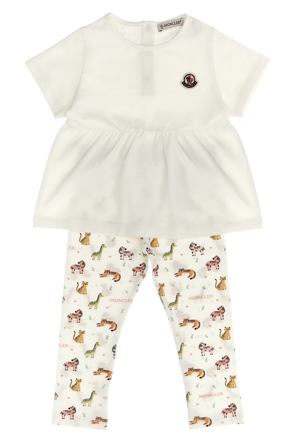 Animal Print T-Shirt + Leggings Set