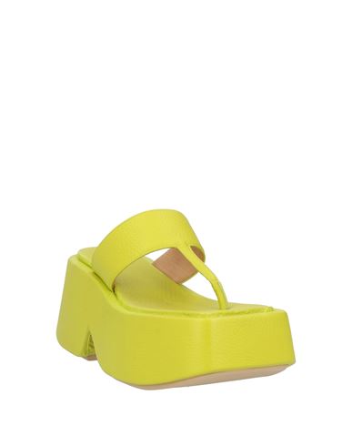Marsèll Woman Toe strap sandals Acid green