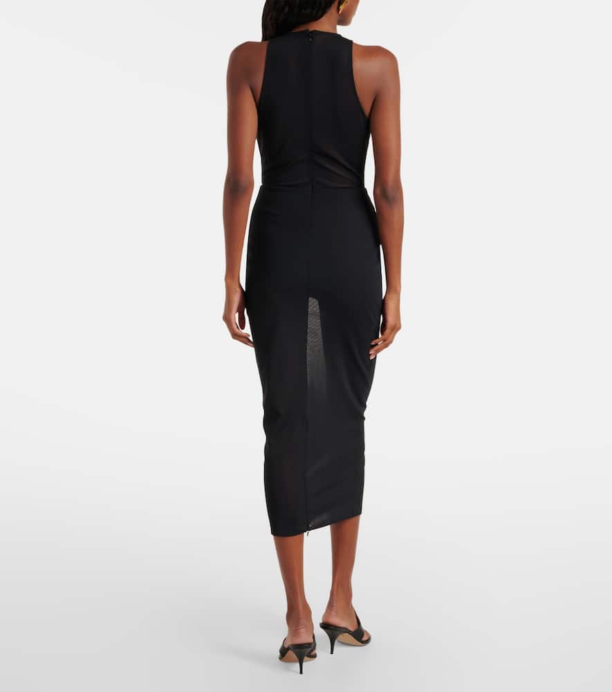 Sheer midi dress