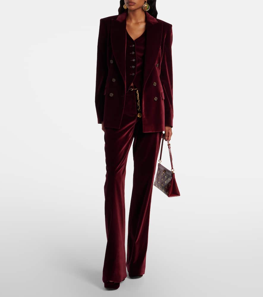 Cotton velvet vest