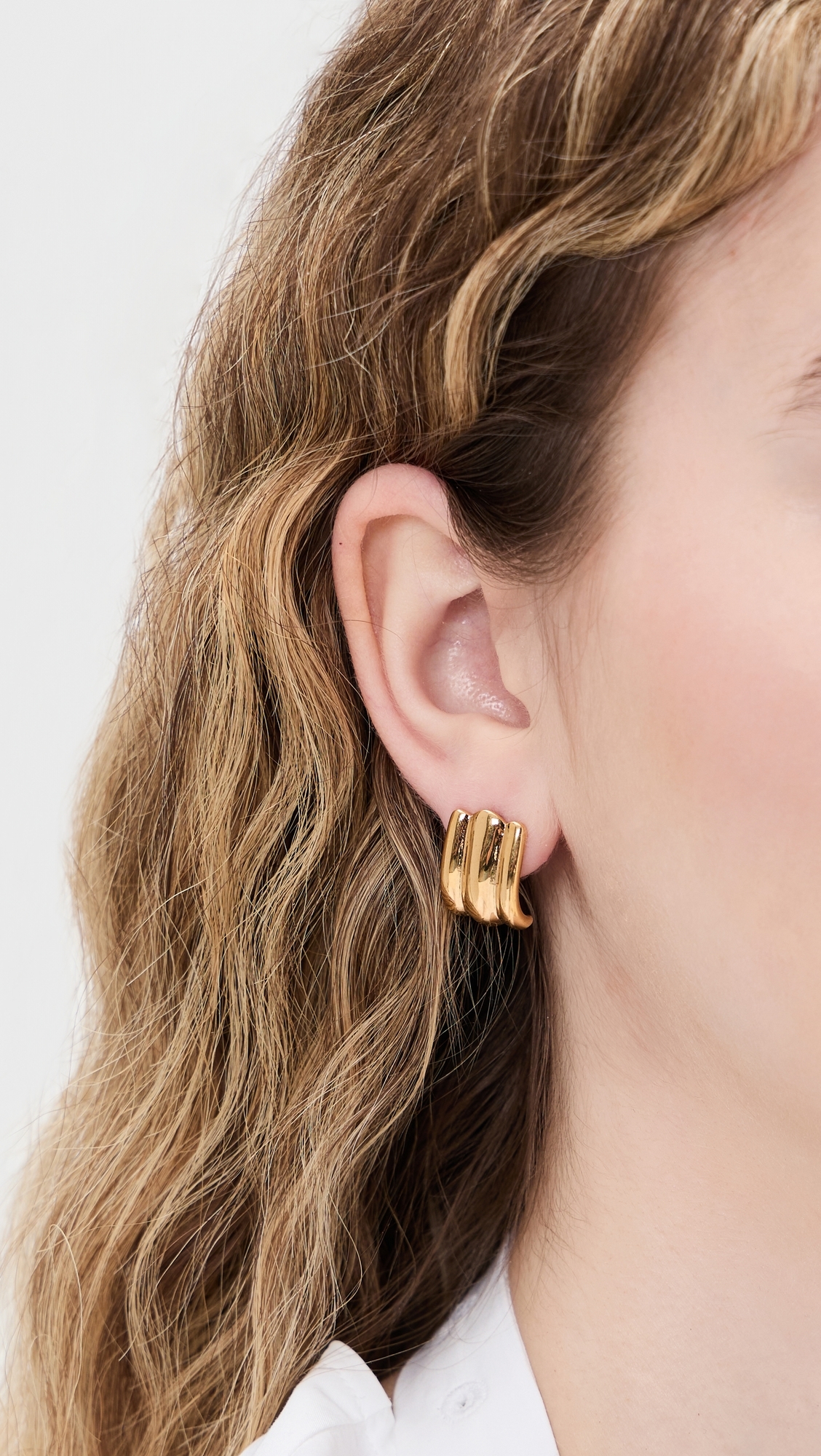 Heaven Mayhem Crush Earrings Gold One Size