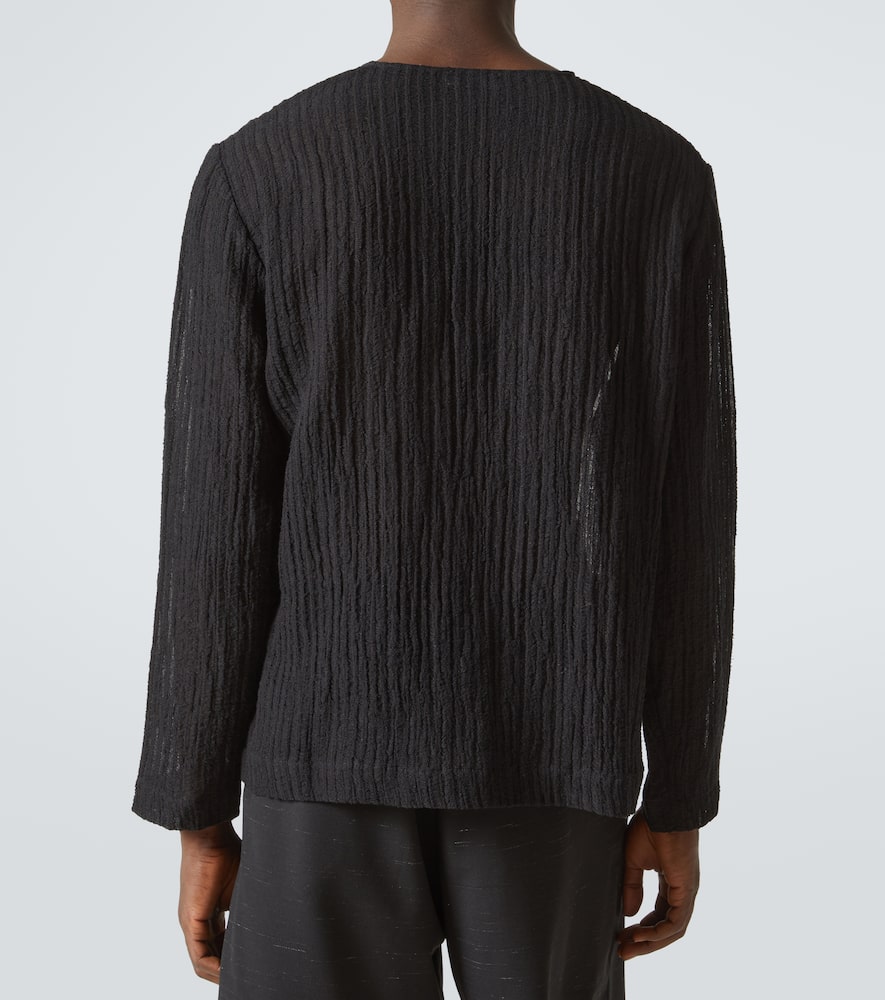 Striped Henley shirt