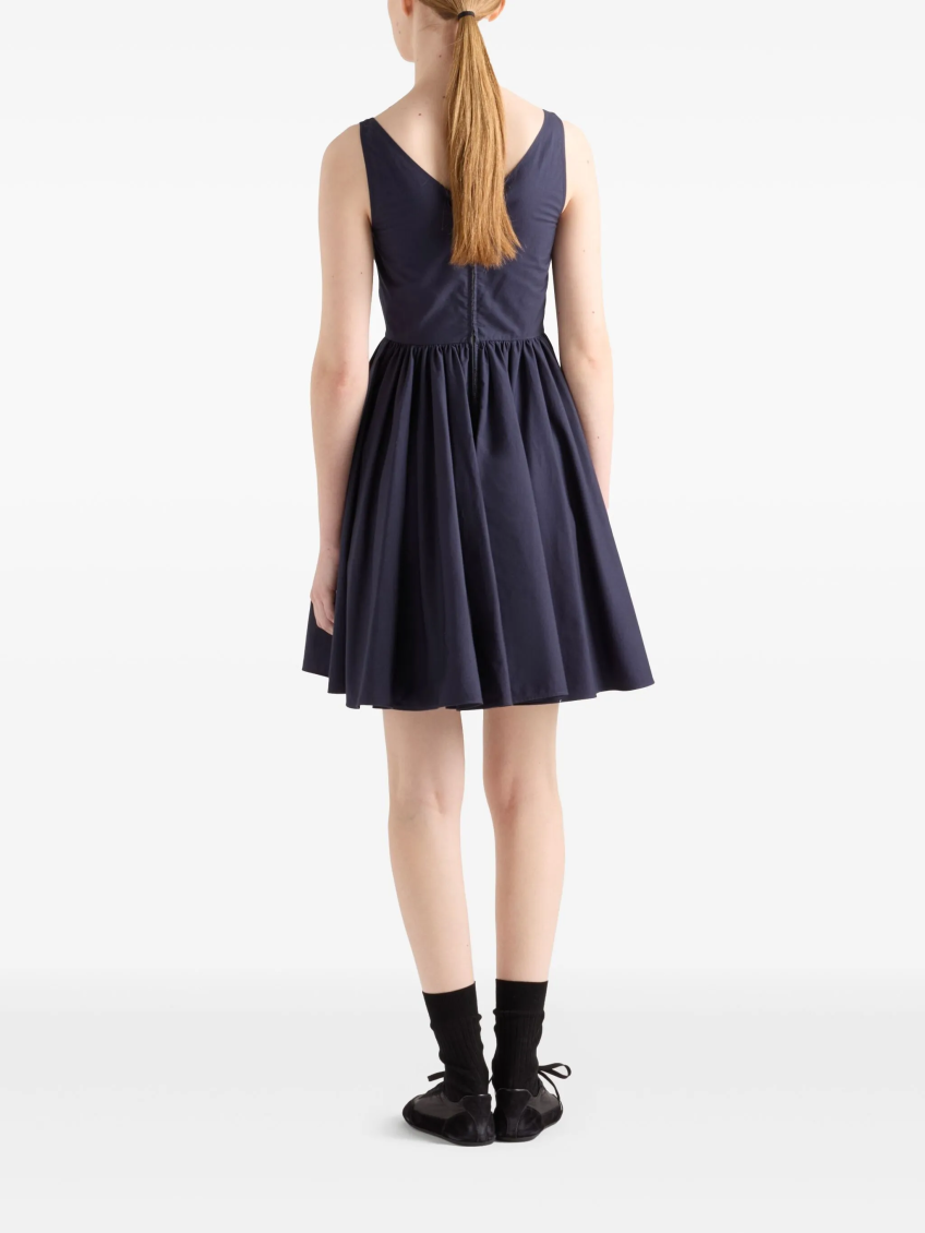 Navy Blue Mini Dress