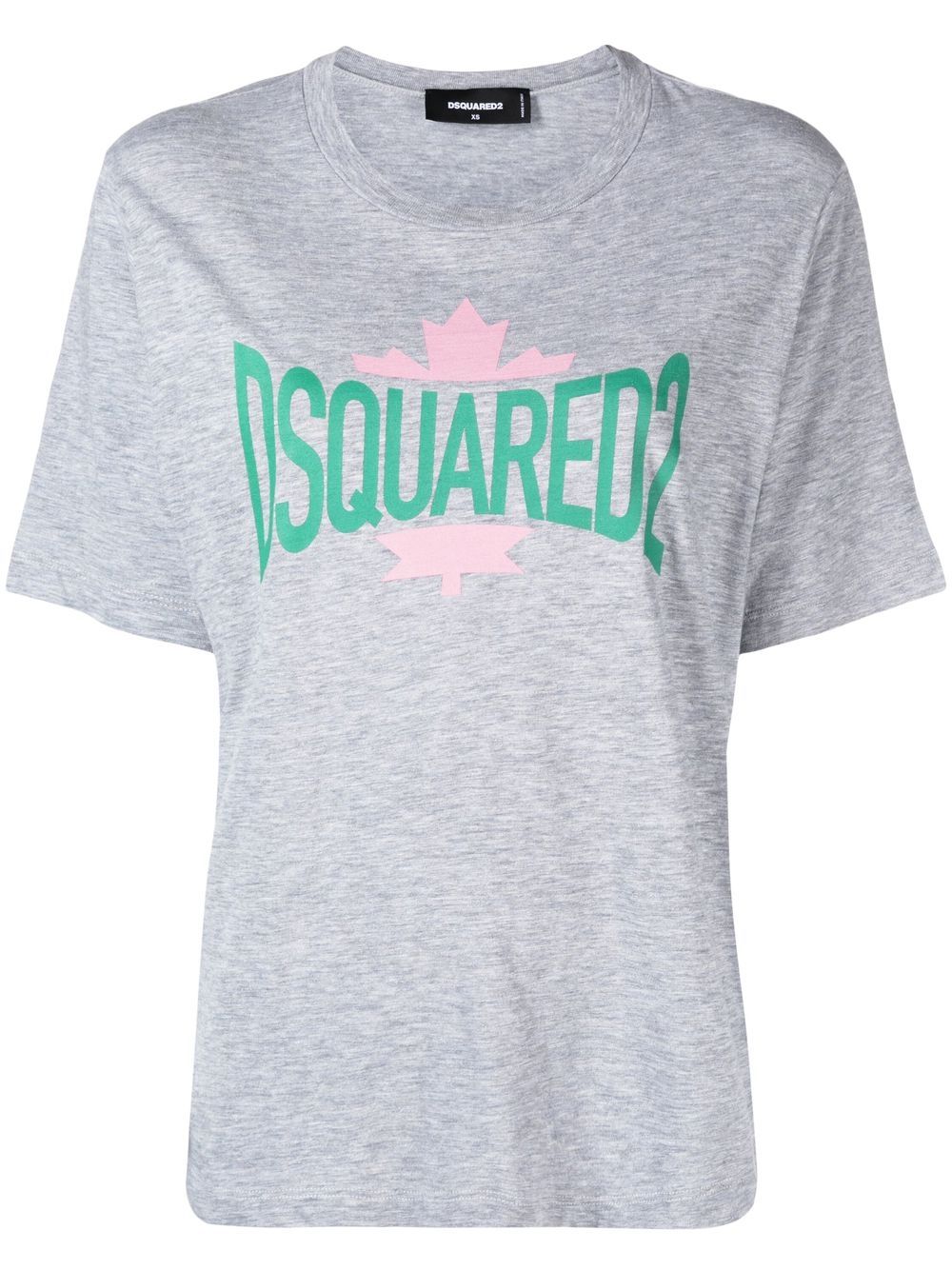 Logo-print T-shirt - Grey