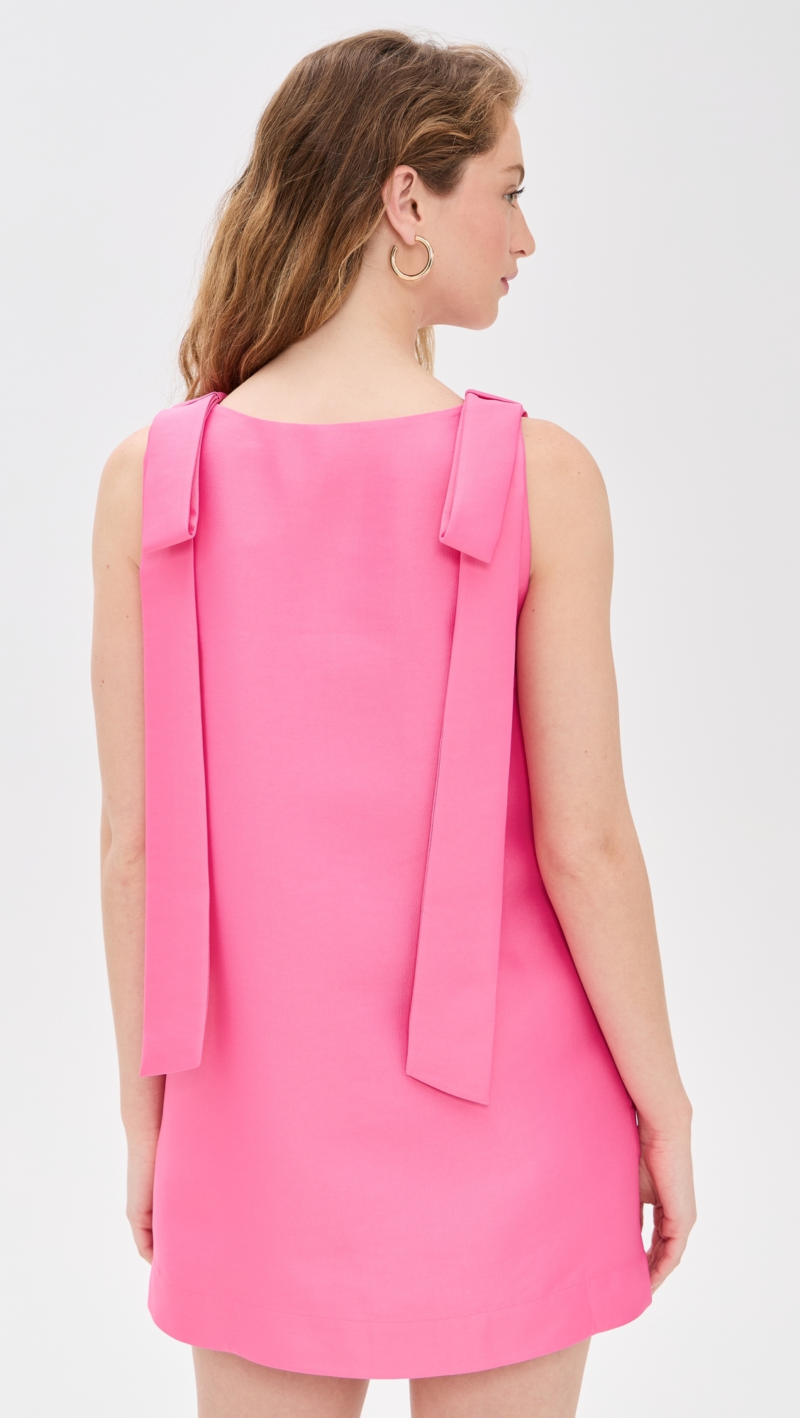 ALIGNE Fern Bow Tie Mini Dress Pink