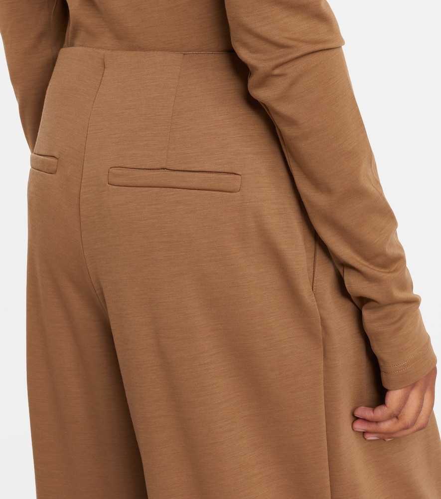 Cocco virgin wool wide-leg pants