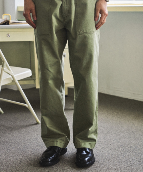1950 Classic Roadside Partique Pants Olive