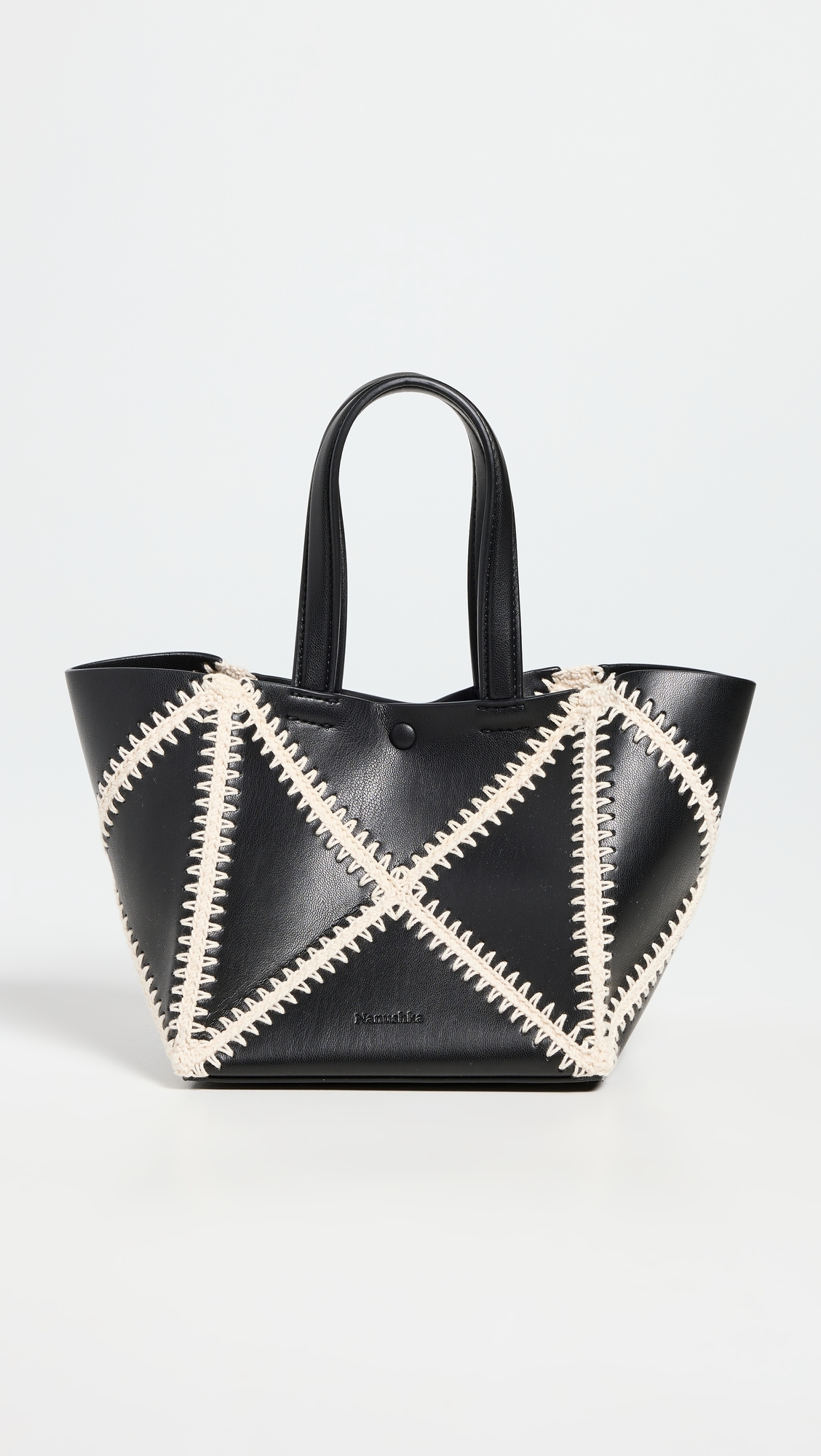 The Origami Mini Bag Black/Cream One Size