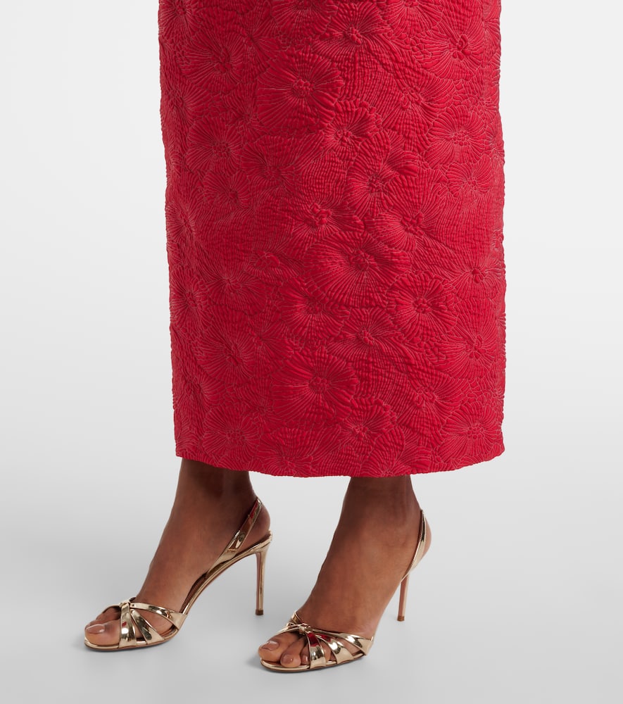 Manto off-shoulder maxi dress
