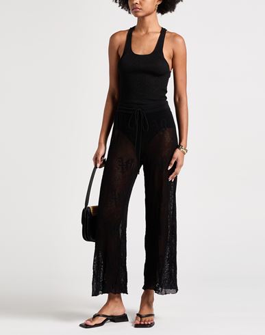 Woman Top Black Size XS Viscose, Polyamide, Metallic fiber