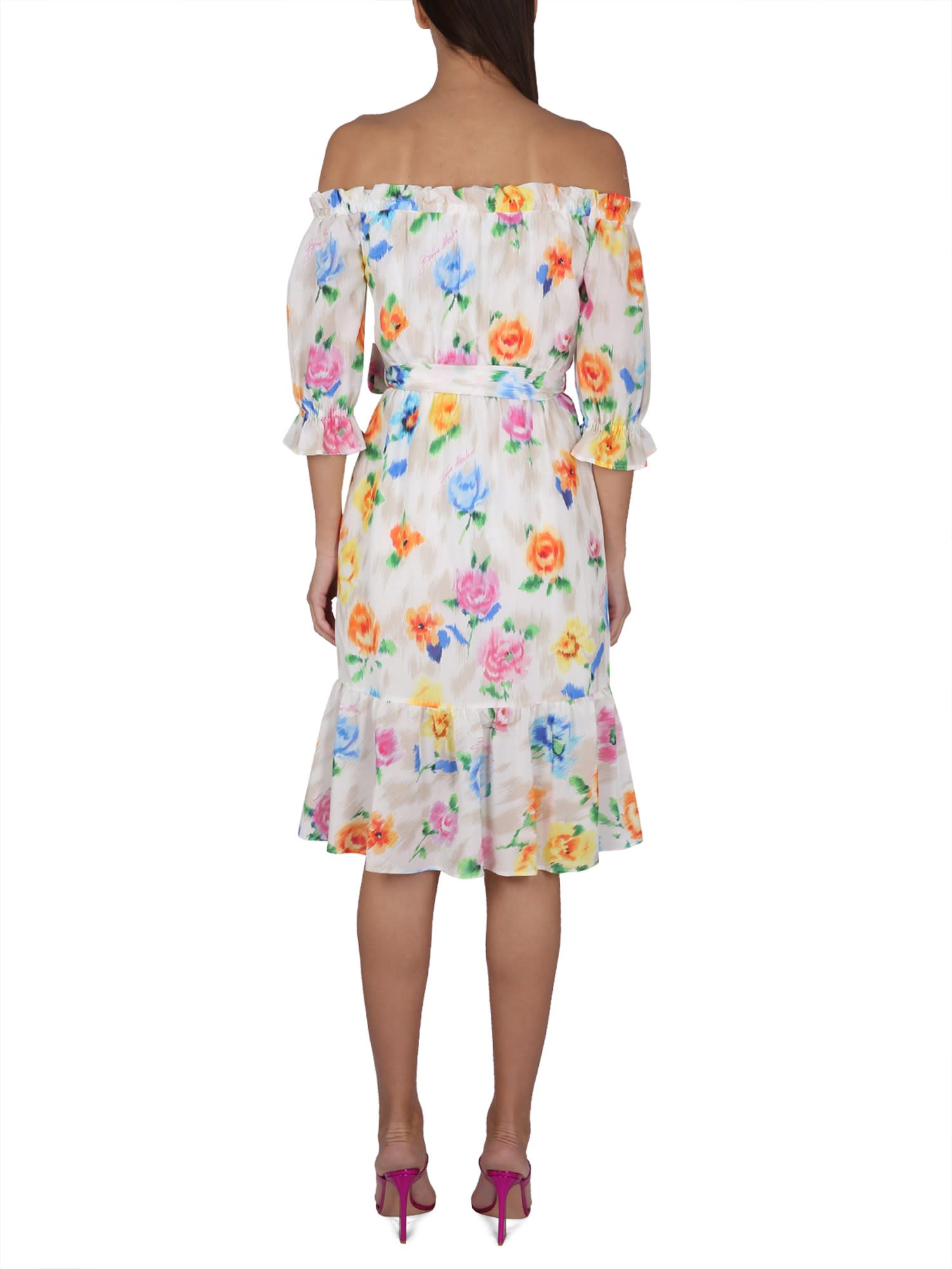 Dress With Floral Pattern