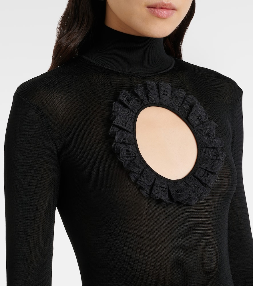 Self-Portrait x Christopher Kane cutout maxi dress
