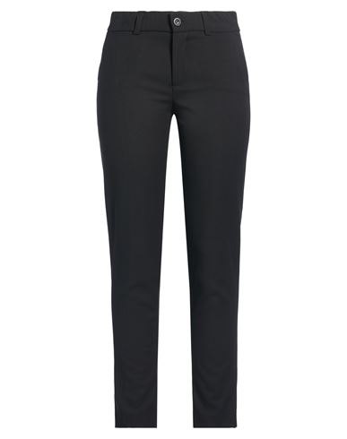 Woman Pants Black Size 6 Polyester, Viscose, Elastane
