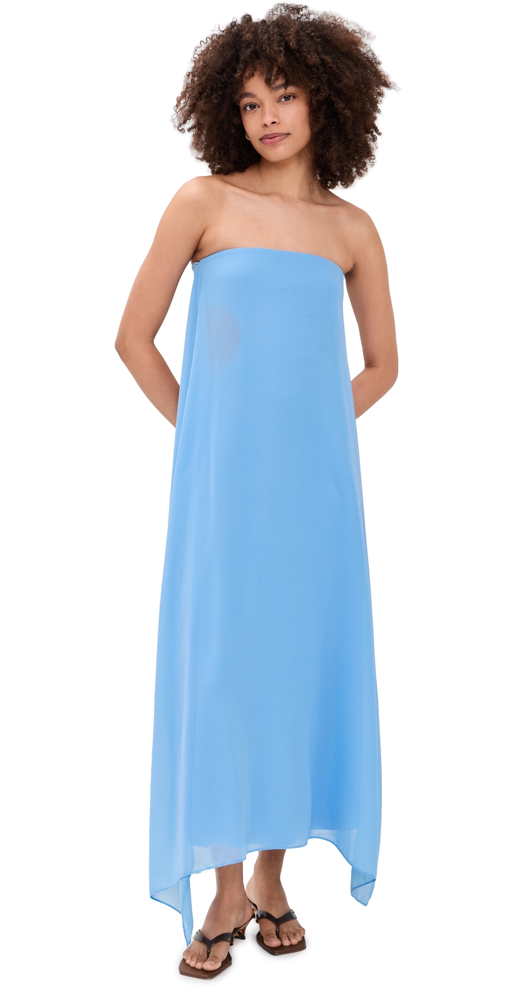 The Indira Dress Blue Lagoon