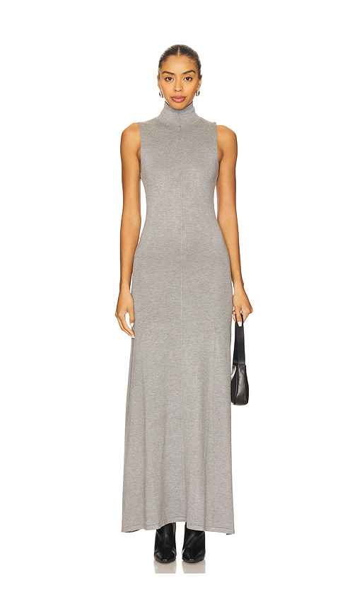 Bardot Astoria Knit Maxi Dress in Dove Grey. XL also in L, M
