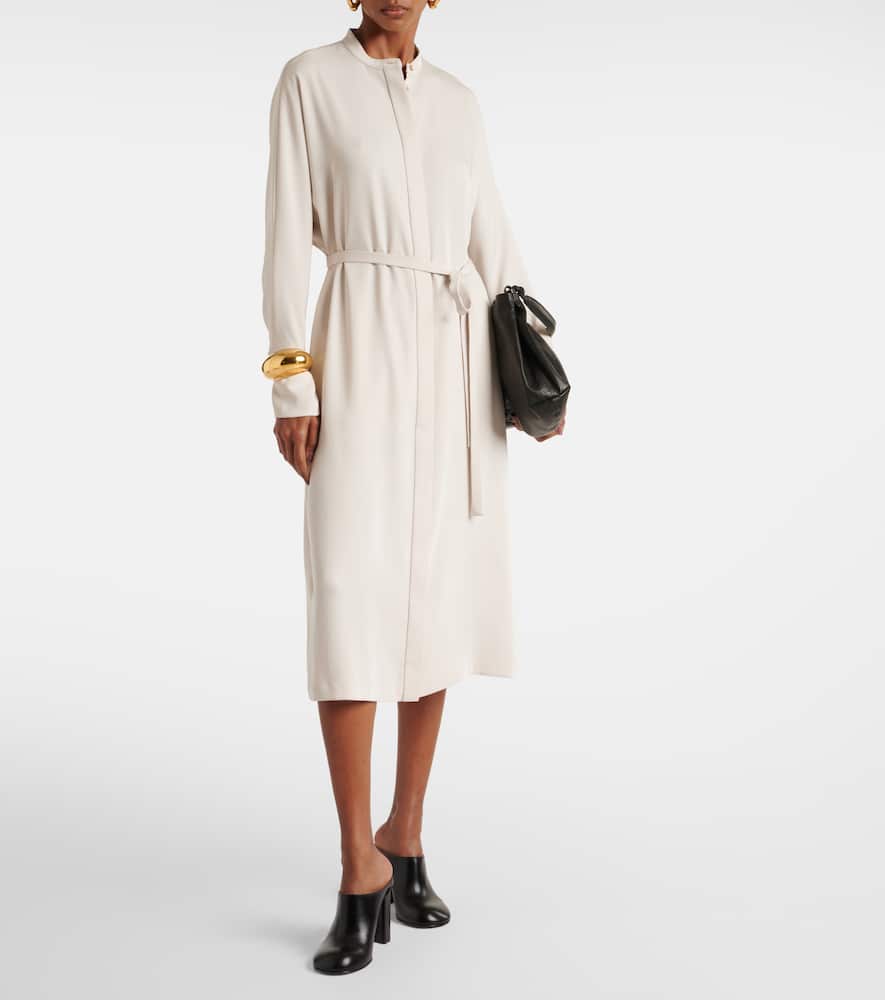 Joseph Dada belted cady midi dress