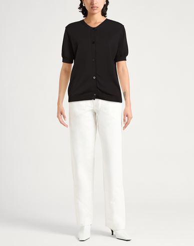 Collezione N_01 Woman Cardigan Black Size XS Viscose, Polyamide