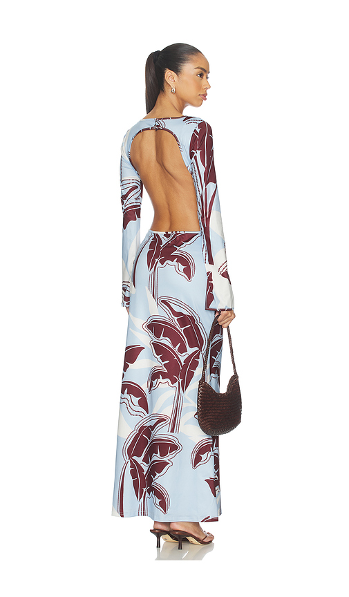 SEVEN WONDERS Amoree Long Maxi Dress in Blue. - S also in XS, M