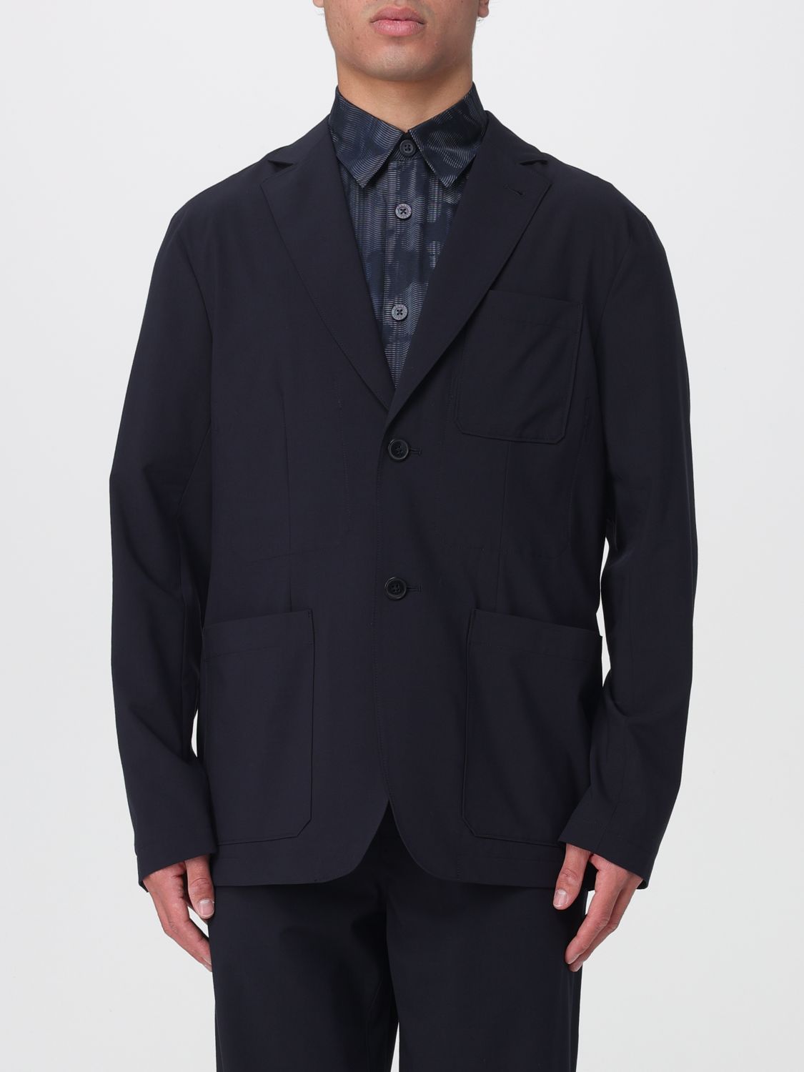 Blazer Men color Navy