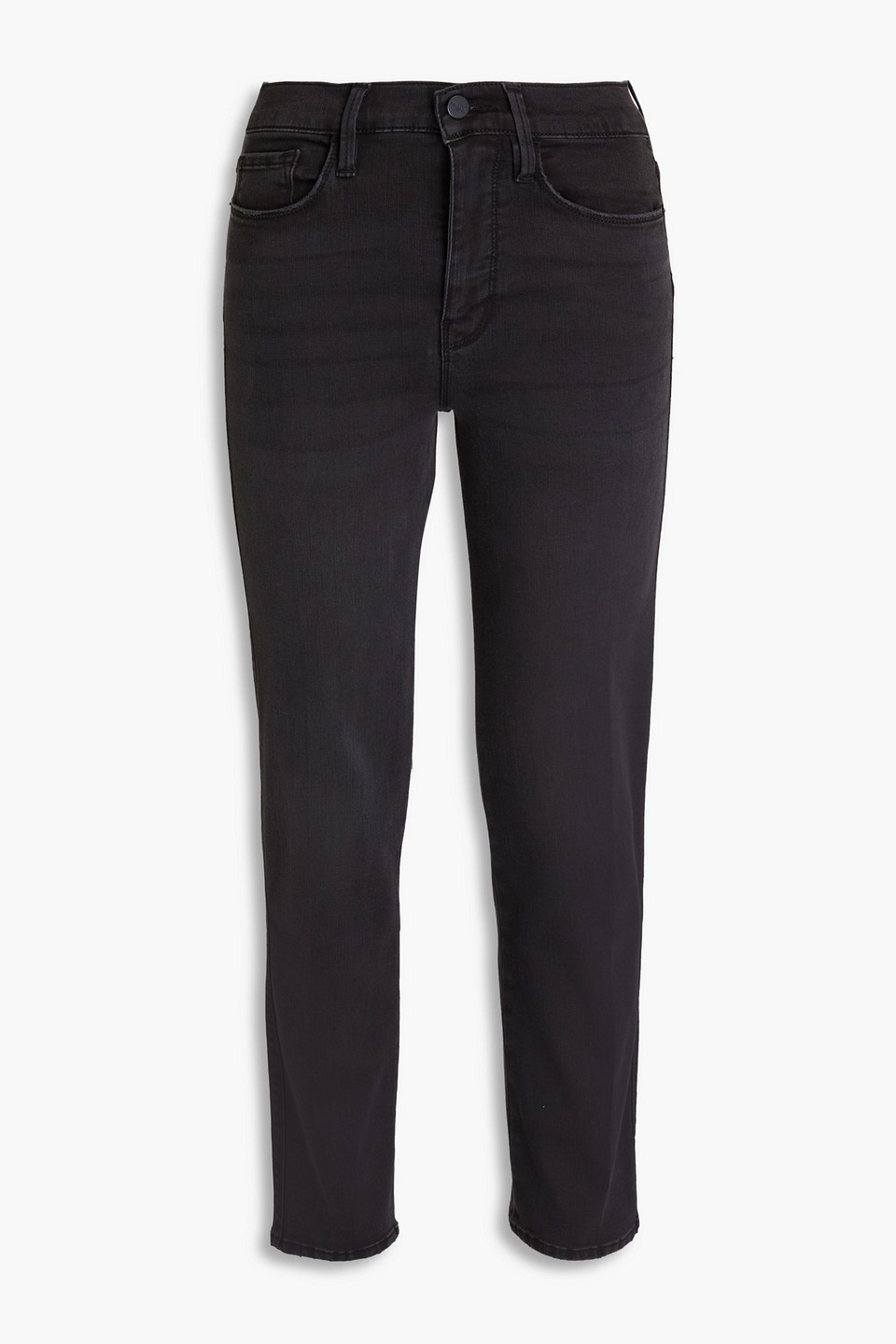 Le Sylvie high-rise straight-leg jeans
