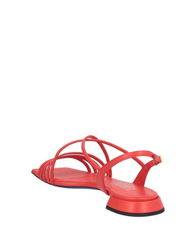 Woman Sandals Red Size 6 Leather