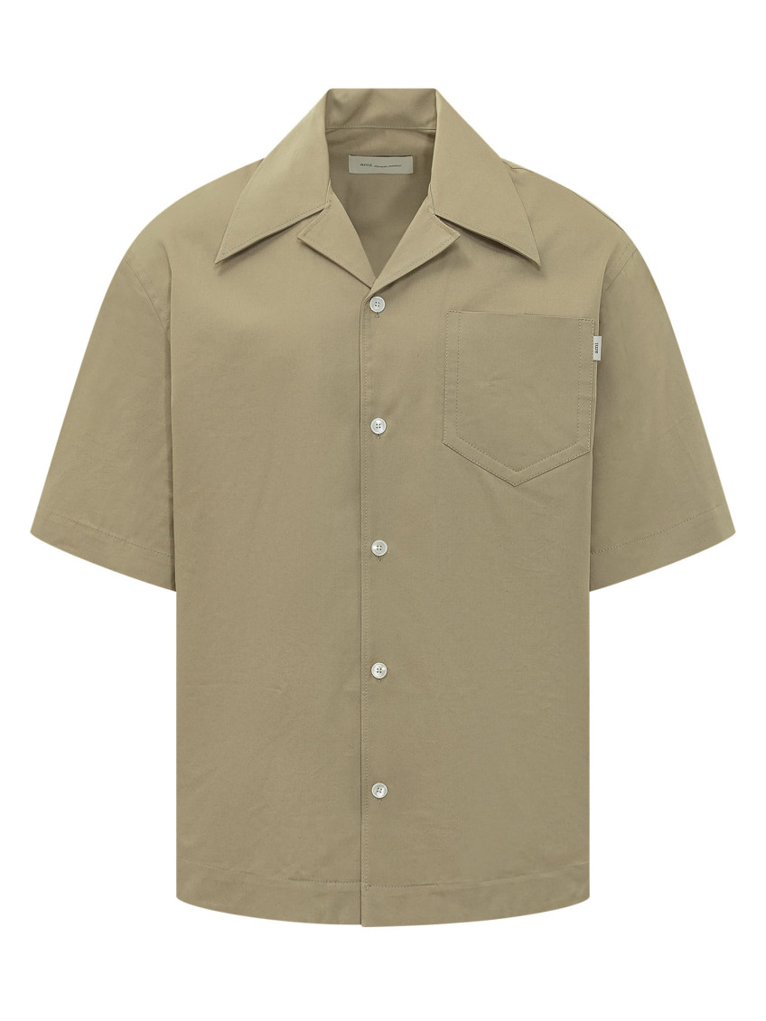 Ami Paris - casual shirt short sleeves chest pocket