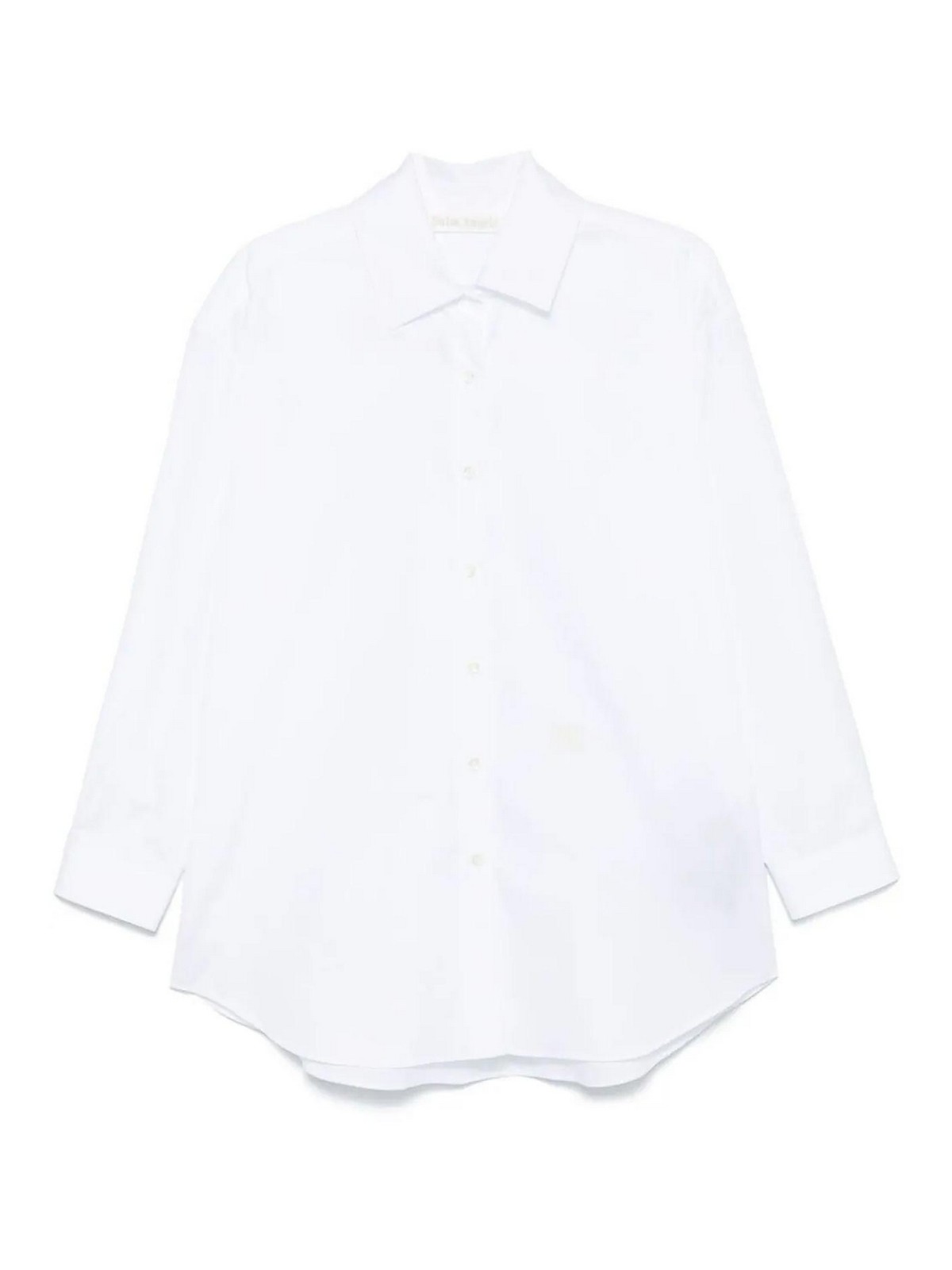 Monogram Embroidered Buttoned Shirt