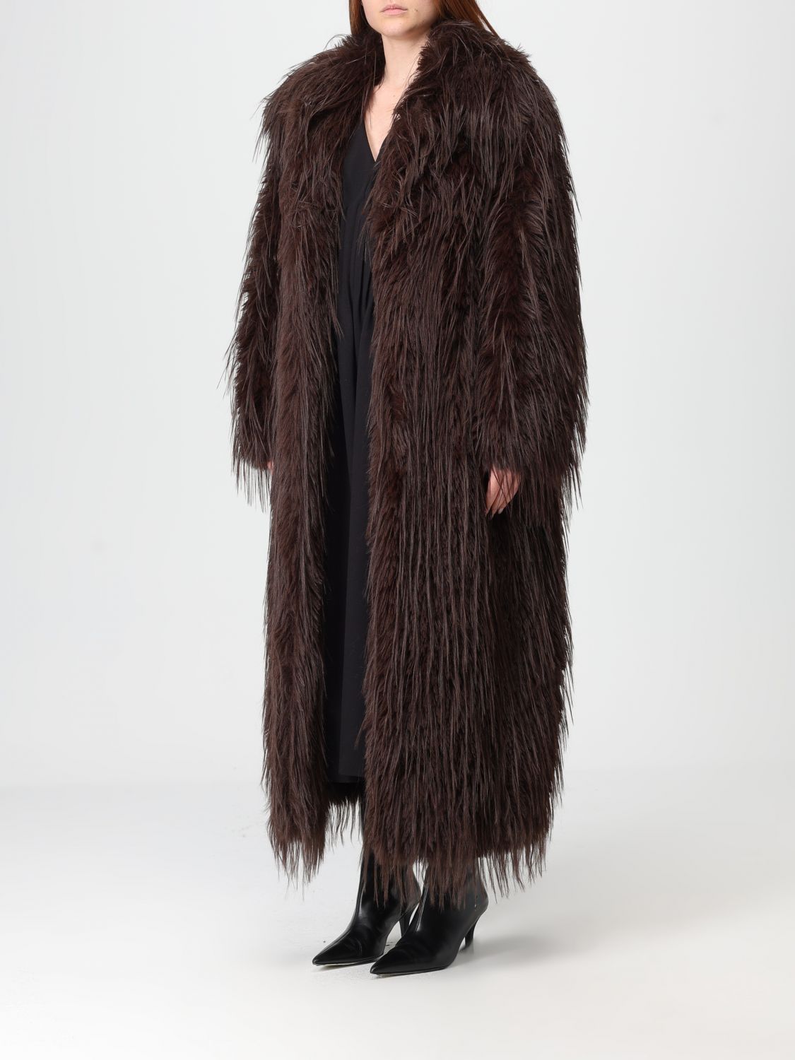 Coat Woman color Brown