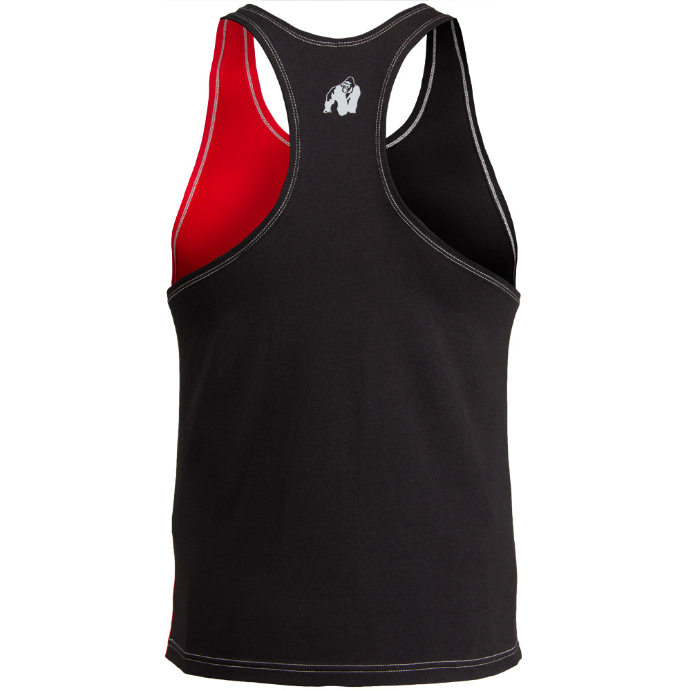 Sterling Stringer Tank Top - Black/Red