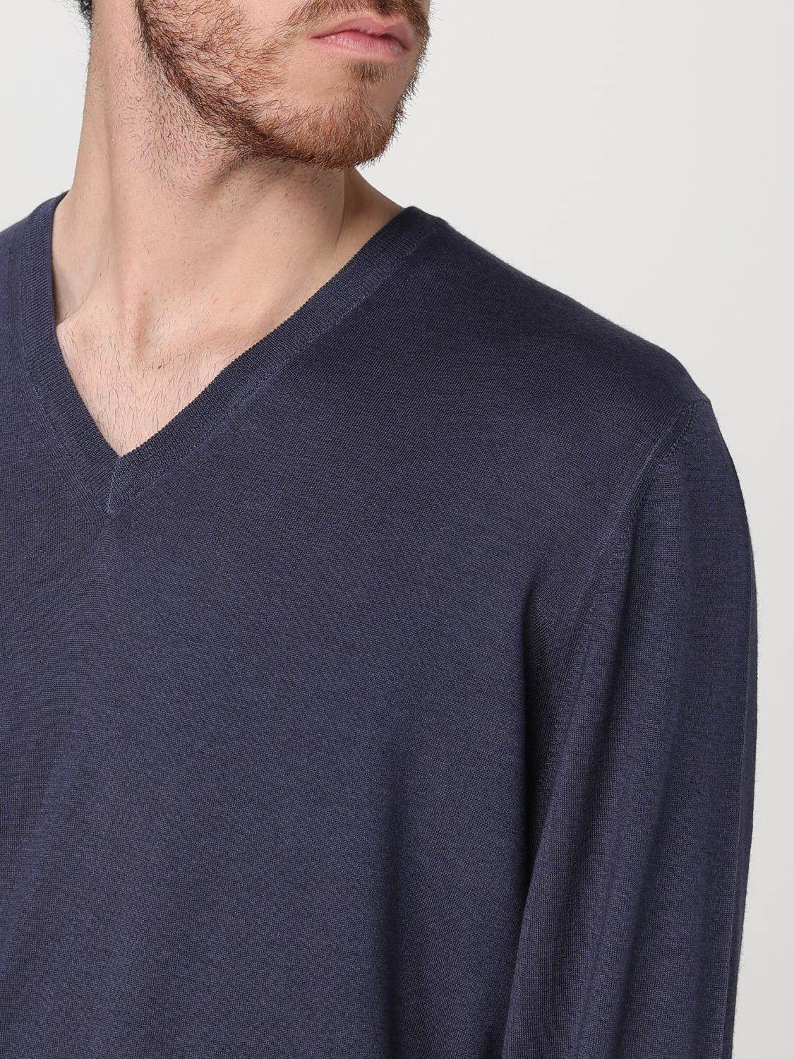 Sweater Men color Blue