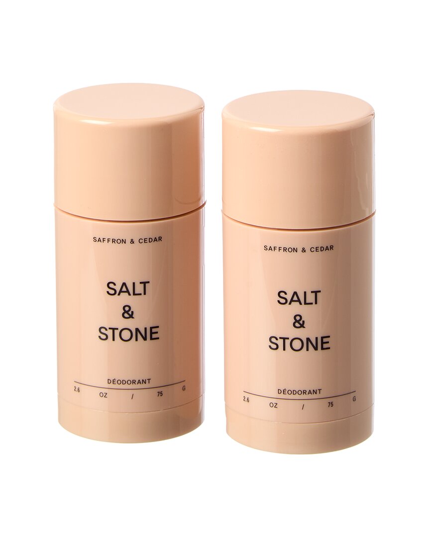 Unisex 2.6Oz 2Pk Saffron & Cedar Deodorant Duo
