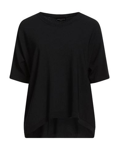 Woman Sweater Black Size M Viscose, Polyester