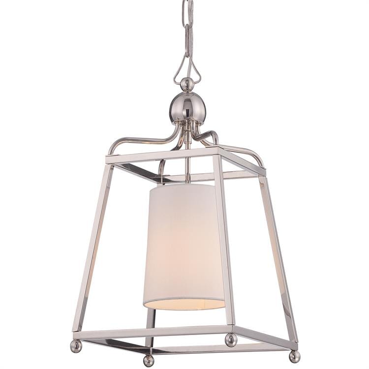 Libby Langdon for Sylvan 12" Pendant Light in Polished Nicke