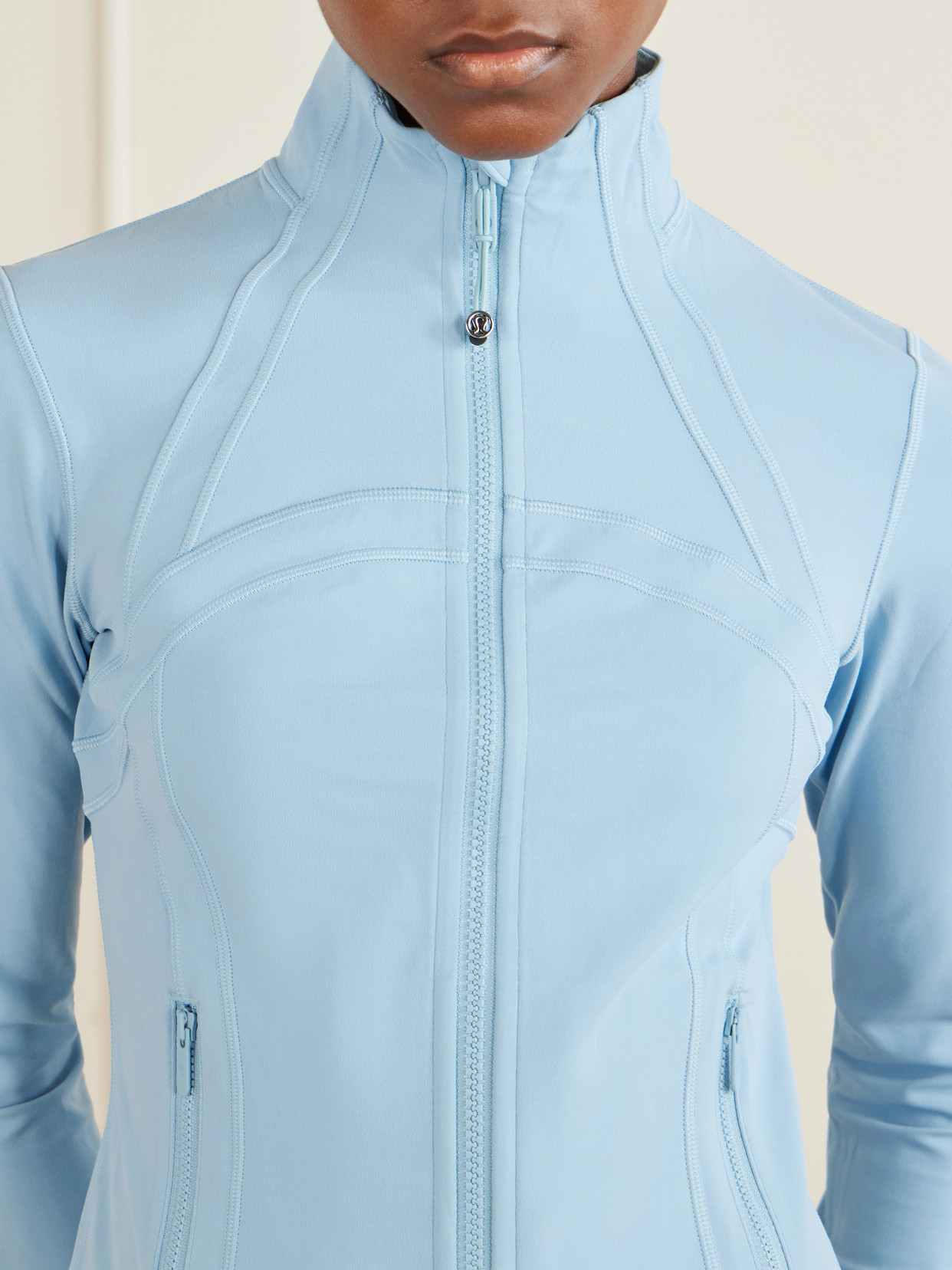 Define Cropped Nulu Jacket - Blue