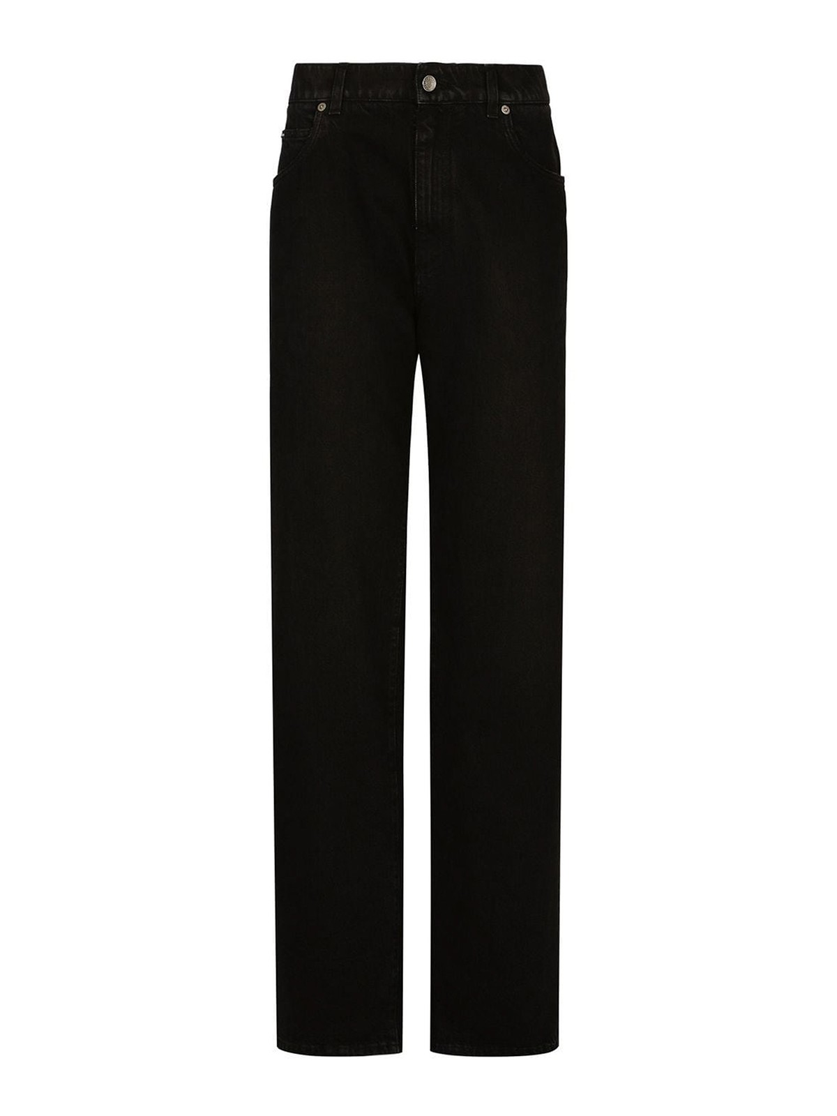 High-rise drop-crotch boyfriend jeans
