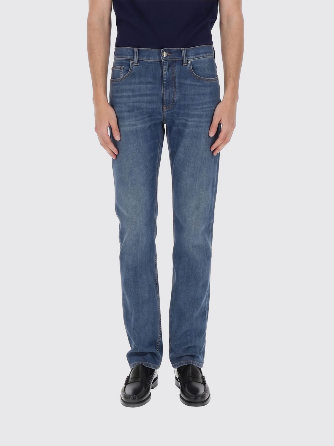 Jeans Men color Denim