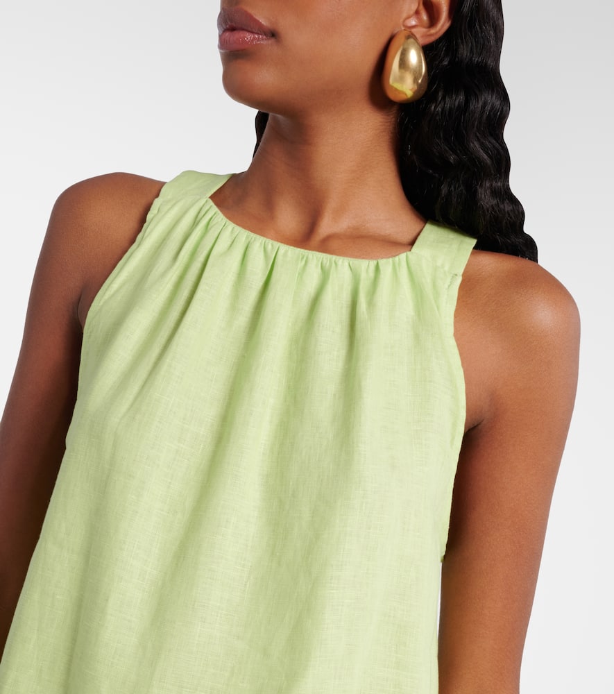 Adana linen minidress