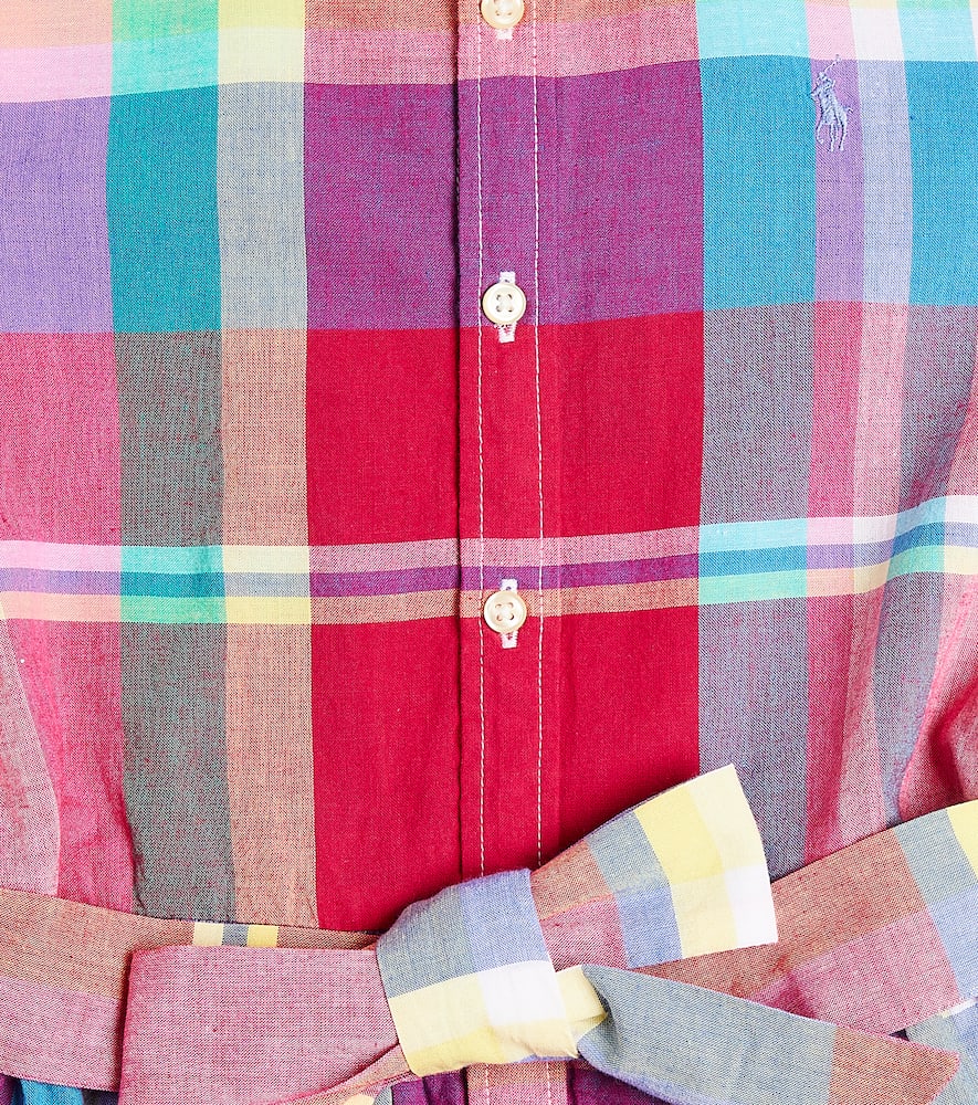 Polo Ralph Lauren Kids Checked cotton shirt dress