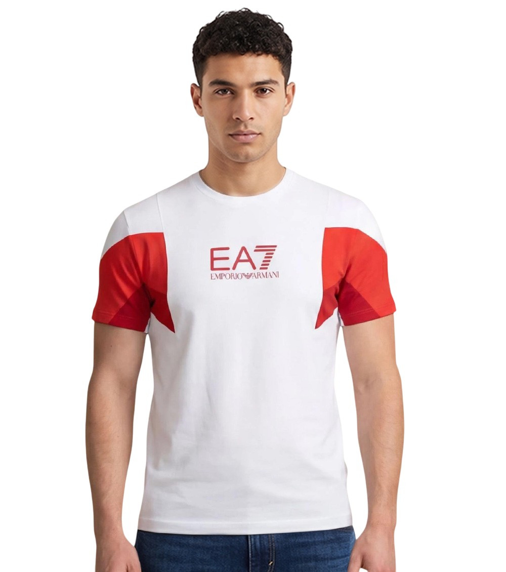 White Logo Crew Neck T-Shirt