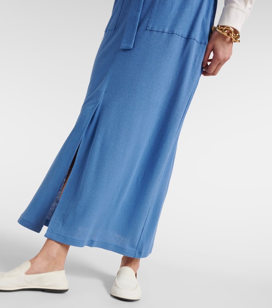 Max Mara Leisure Mia linen-blend maxi skirt