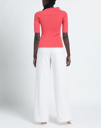 Snobby Sheep Woman Turtleneck Coral Size 4 Cotton, Silk