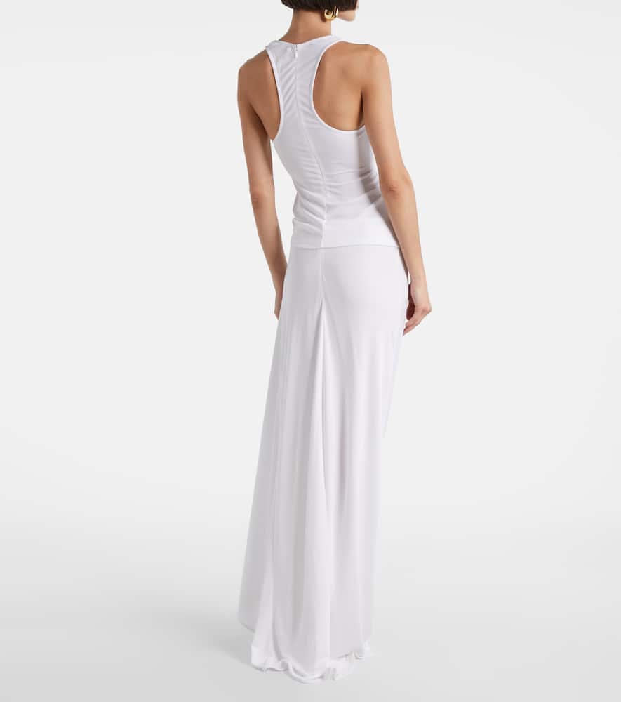 Salacia cutout ruched tank top