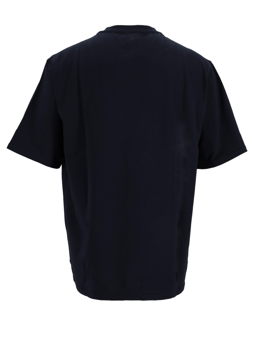 Navy Blue Solid T-Shirt