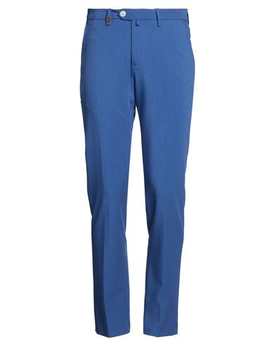 Man Pants Blue Size 30 Polyester, Viscose, Elastane