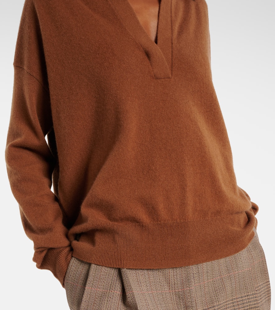 Zaq cashmere polo sweater