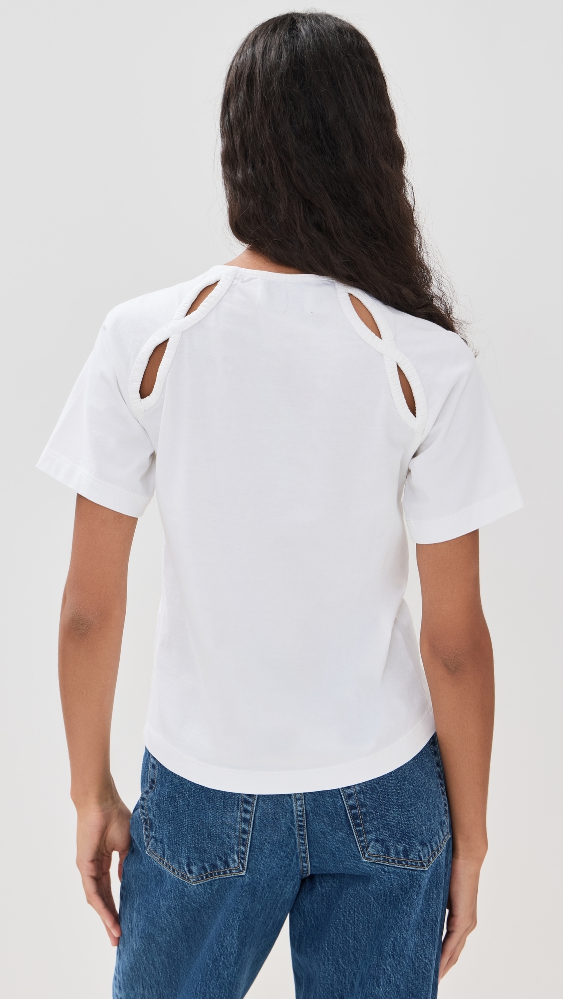 Solace Jersey Top White