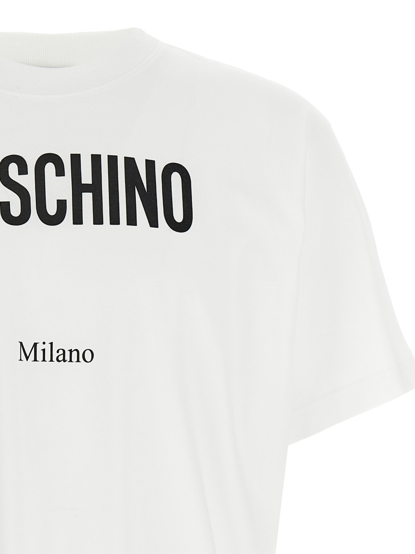 White Crewneck Logo T-Shirt